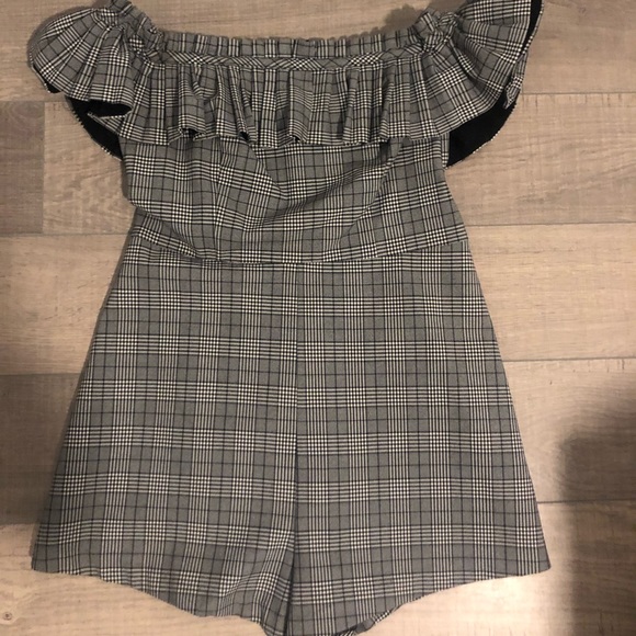 Urban Outfitters Pants - Urban Outfitters Plaid Romper